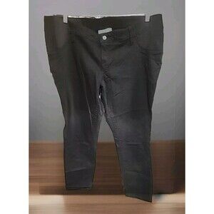 Isabel Maternity Women’s 16 Full Panel Black Skinny Jeans Entubado Stretch